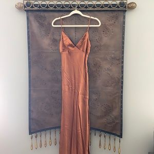 Stelly silk midi dress